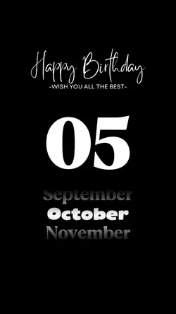 HBD 5 OCTOBER 