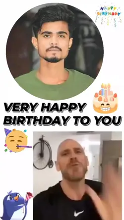 Birthday template 