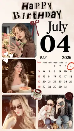 BIRTHDAY 04 JULY
