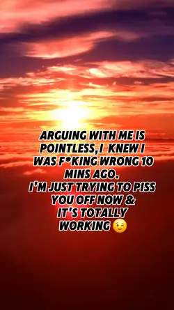 argue with me