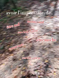 l'impression de...