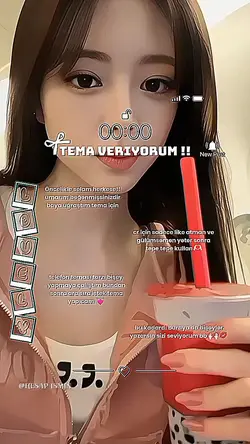 Tema veriyorum !!