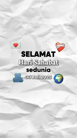 Hari sahabat sedunia