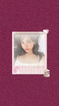 Frame cute pink