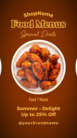 Food Menus Special