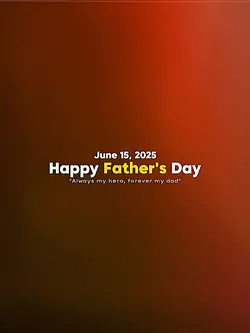 Happy father's day