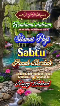 Sabtu Penuh Berkah 