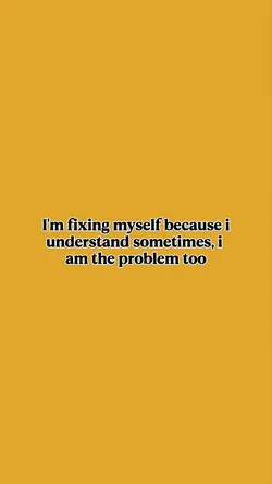 fixing myself