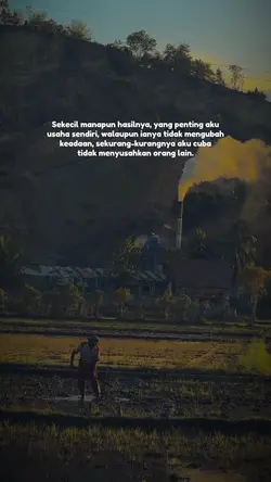 Yang penting usaha