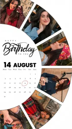 BIRTHDAY 14 AUGUST 