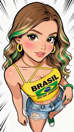 cartoon Brasil 