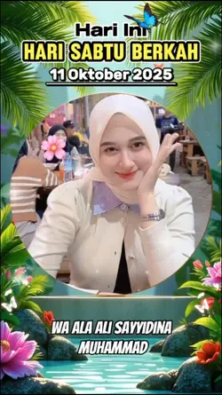 Hari Ini Hari Sabtu