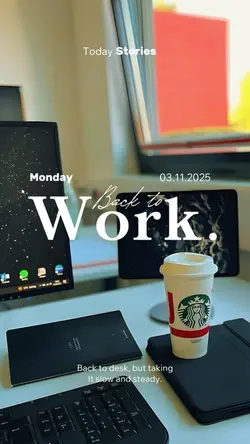 Back to work
