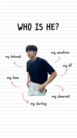 who is he? my bf