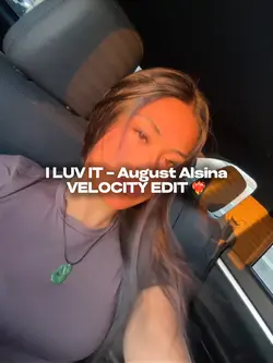 I luv it - August ❤️‍🔥