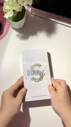 Unboxing paket