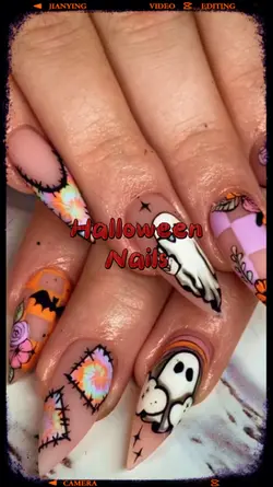halloween nails