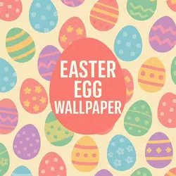 easter egg wallpaper