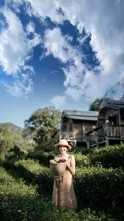 ภาพซ้อน เมฆสวยๆ