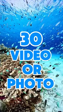 30 video or photo 