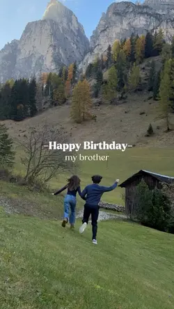 Birthday my brother
