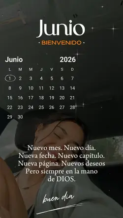 Bienvenido Junio 