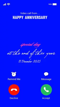 Happy anniversary