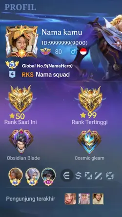 Fake Profil mlbb
