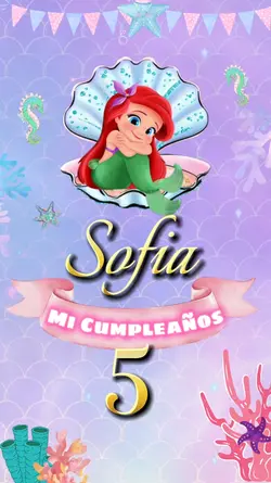 invitacion sirenita