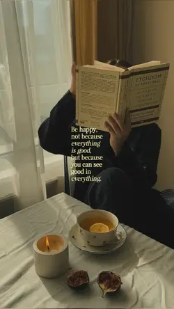 Be happy not because