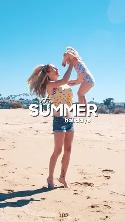its summer holidays