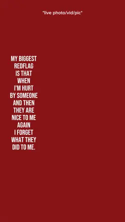 Mybiggestredflagisth