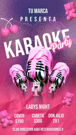 publicidad karaoke