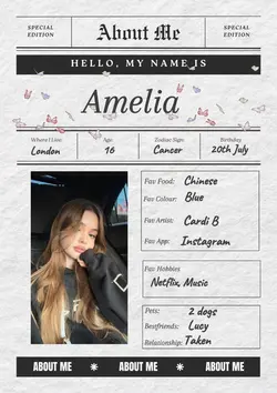 About Me 🦋