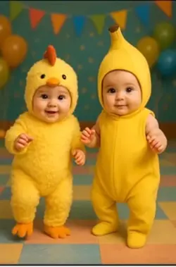 AI babies dancing
