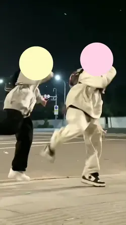 最近よくある顔ハメ【ダンス】