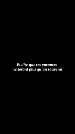 plus qu'un souvenir 