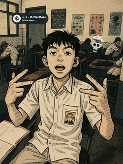manga style kane boy