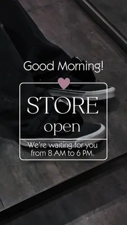 Store open shop