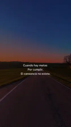Cuando hay metas