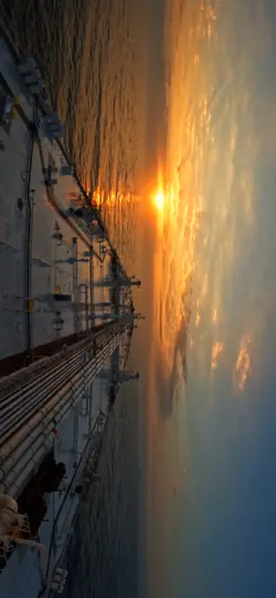 SUNRISE AT SEA