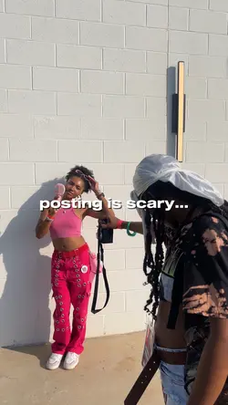 Posting is scary…