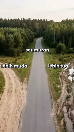 lebih muda/seumuran