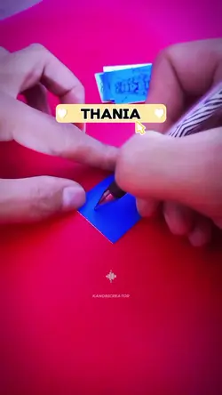 nulis nama thania