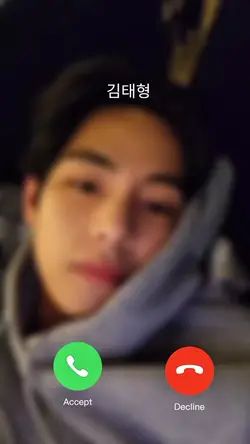 video call tae hyung