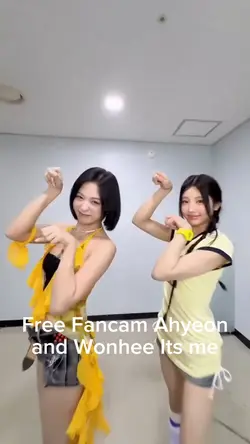 Ahyeon and Wonhee 