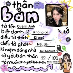 Giới thiệu bản thân