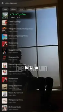 cinta tiga segi 