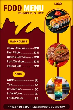 FOOD MENU
