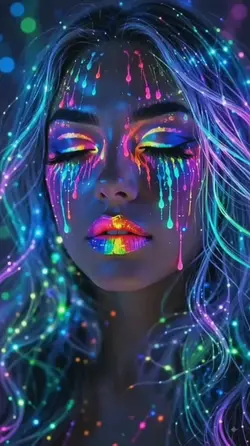 cores vibrantes